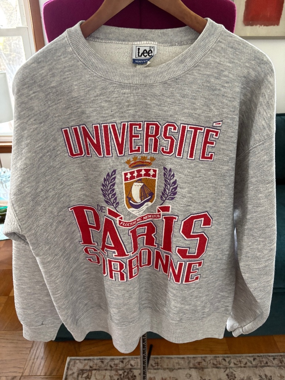 Vintage Lee Paris University Sweatshirt
